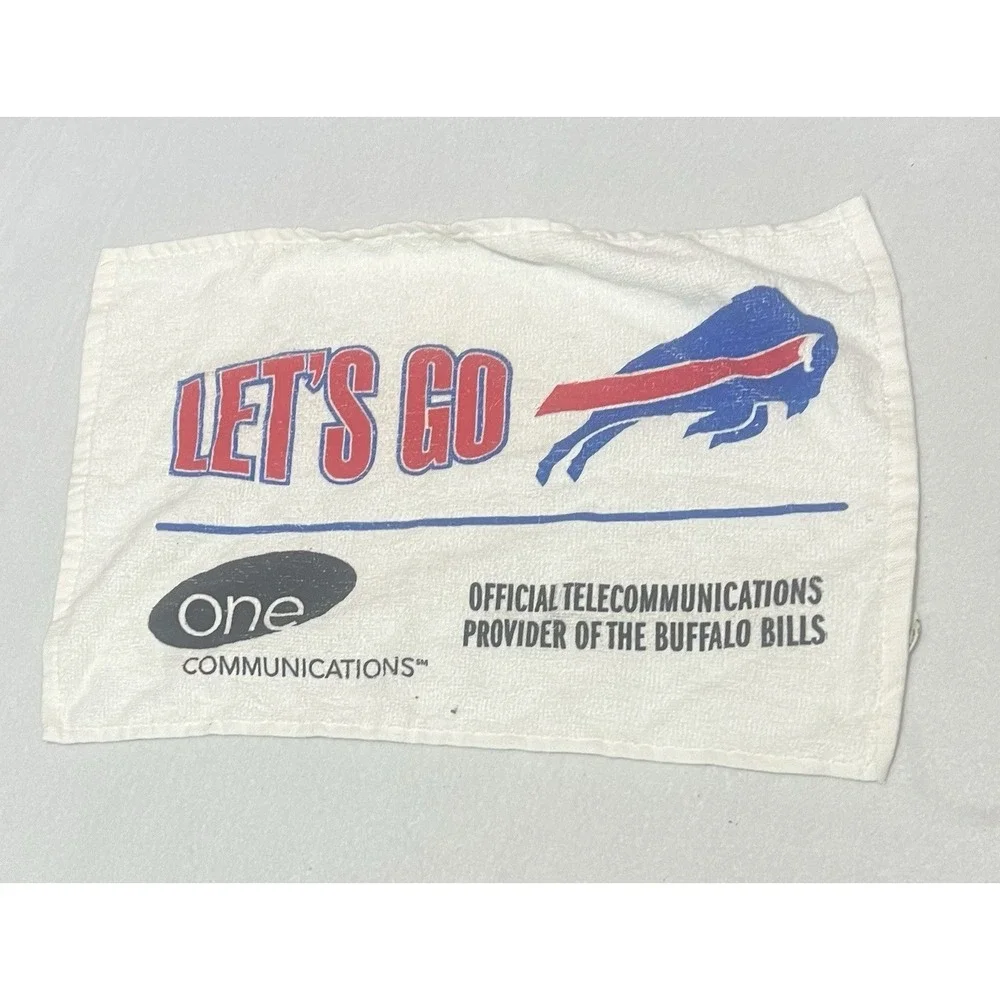 Buffalo Bills NFL Set Of 5 Rally Or Golf Towels New With Sticker